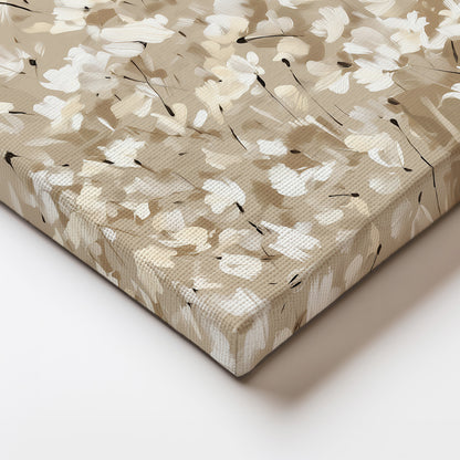 Minimal Floral Wall Art Canvas Print