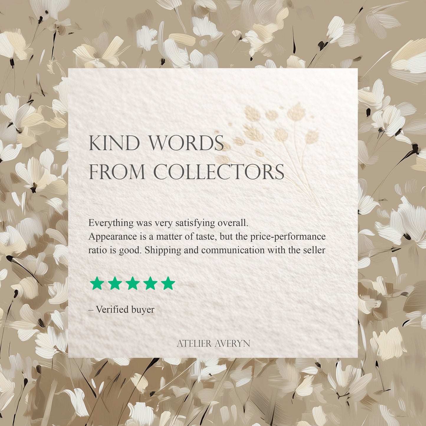 Minimal Floral Wall Art Canvas Print