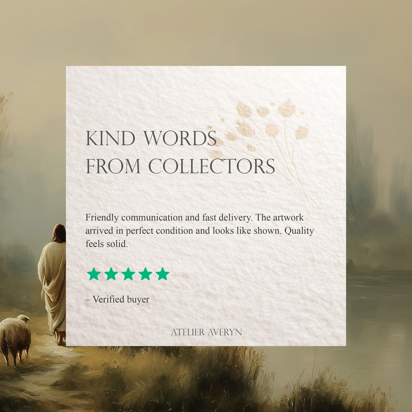 The Shepherd’s Calm Landscape Print