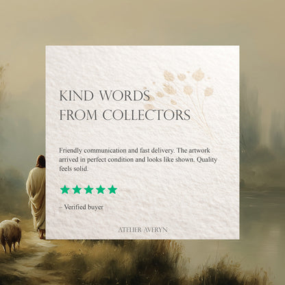 The Shepherd’s Calm Landscape Canvas Print