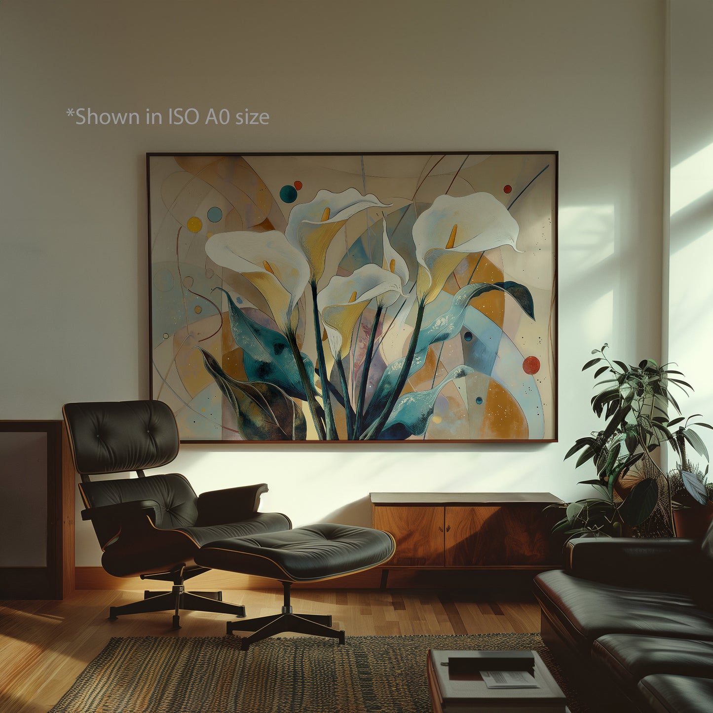 Calla Lily Wall Art Print