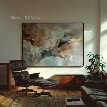 Organic Abstract Painting Print