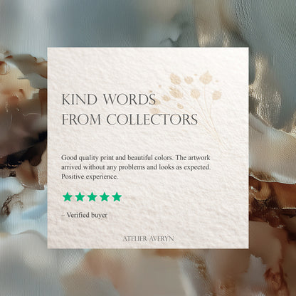 Organic Abstract Painting Canvas Print