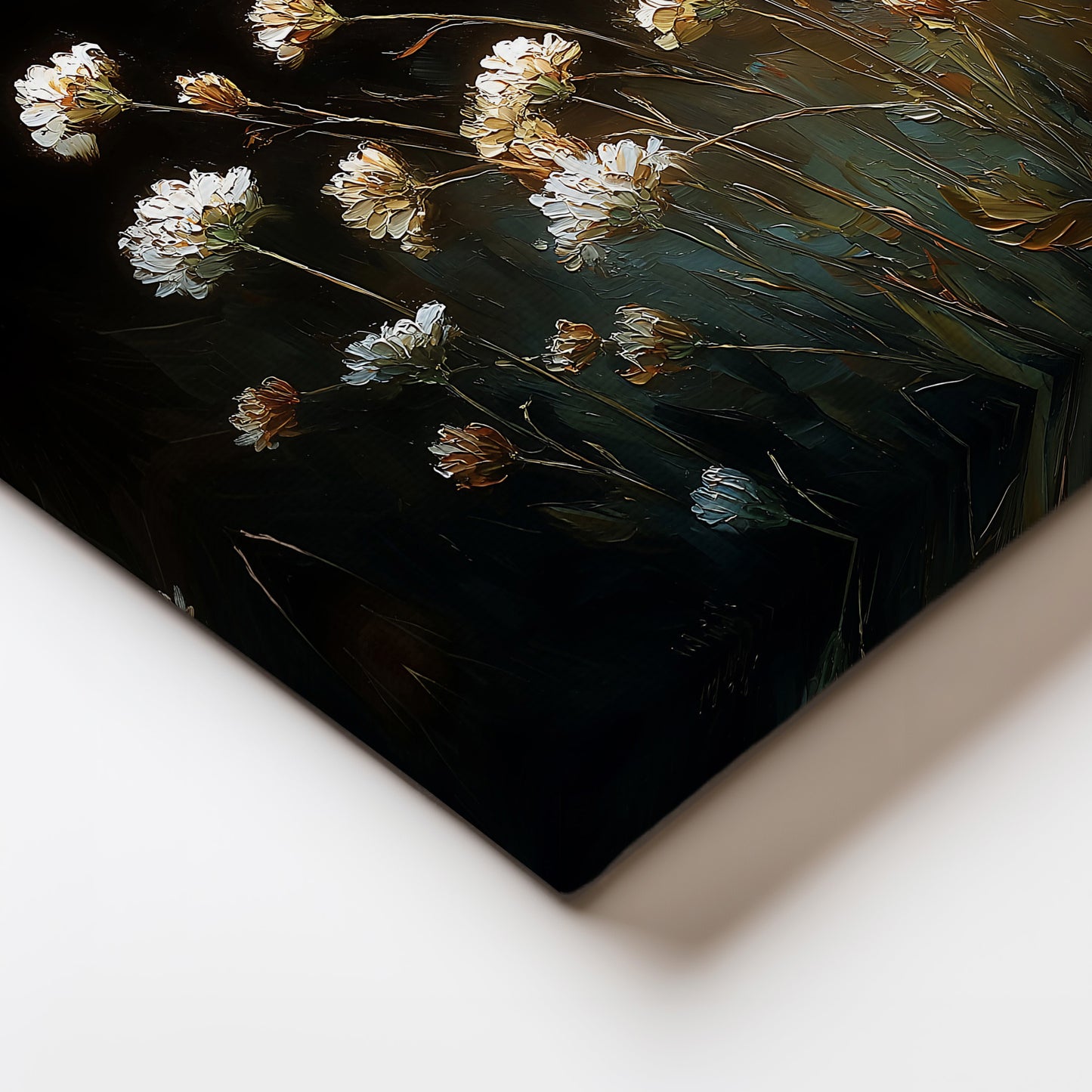 Flowers After Dark Canvas Print