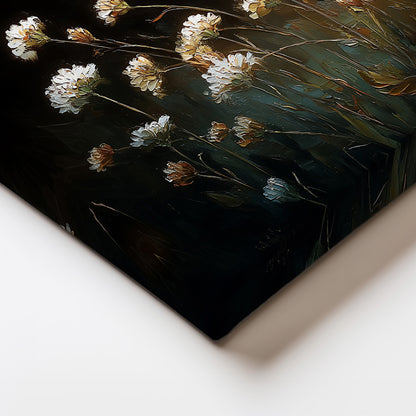 Flowers After Dark Canvas Print
