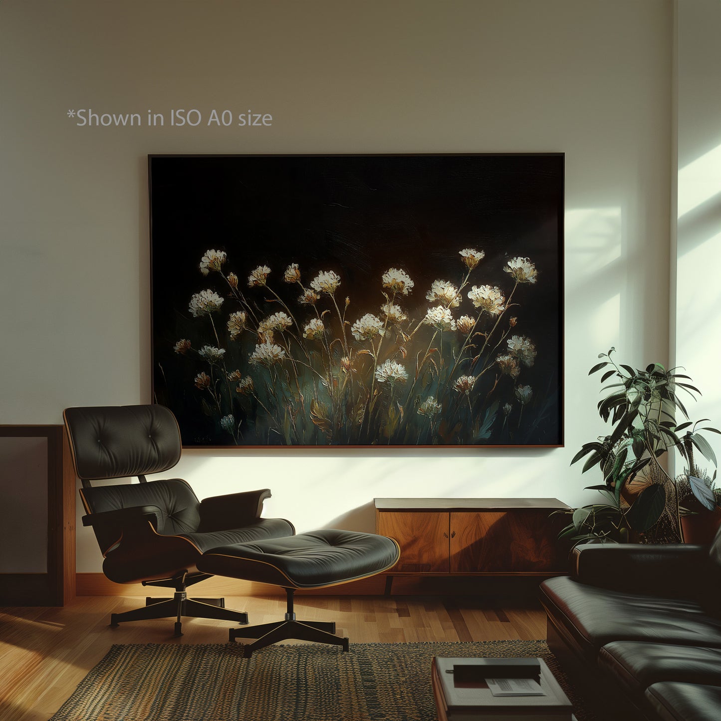 Flowers After Dark Print