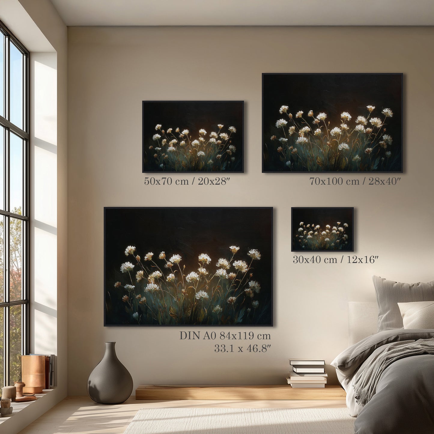 Flowers After Dark Print