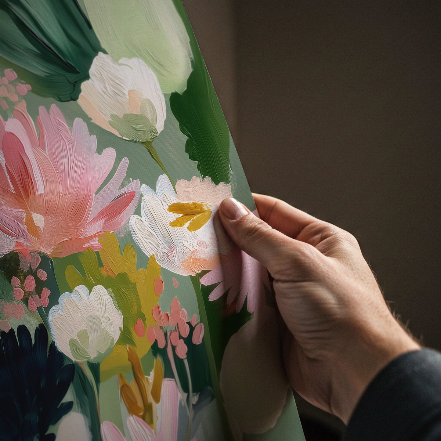 Modern Floral Wall Art Print