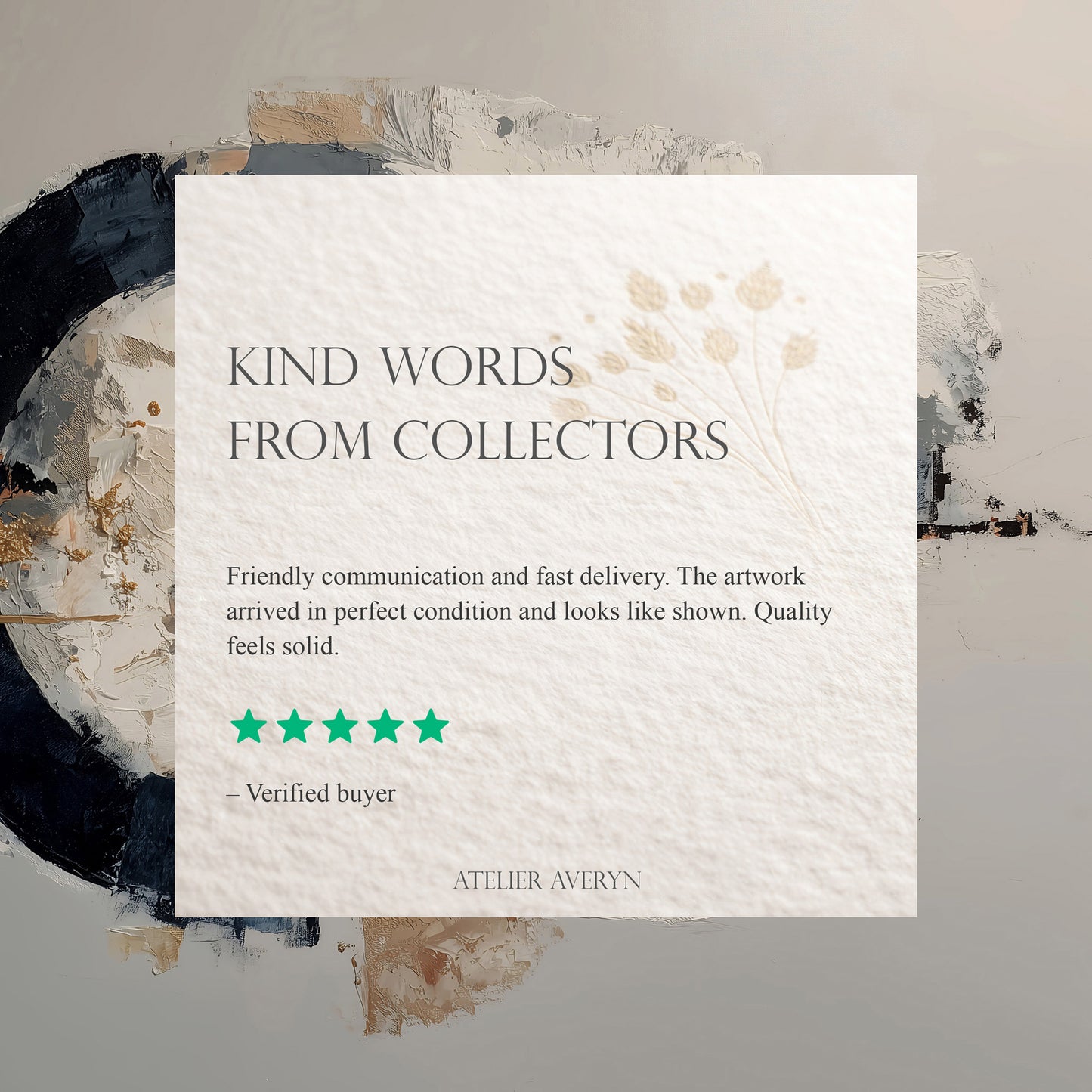 Modern Abstract Circle Art Canvas Print