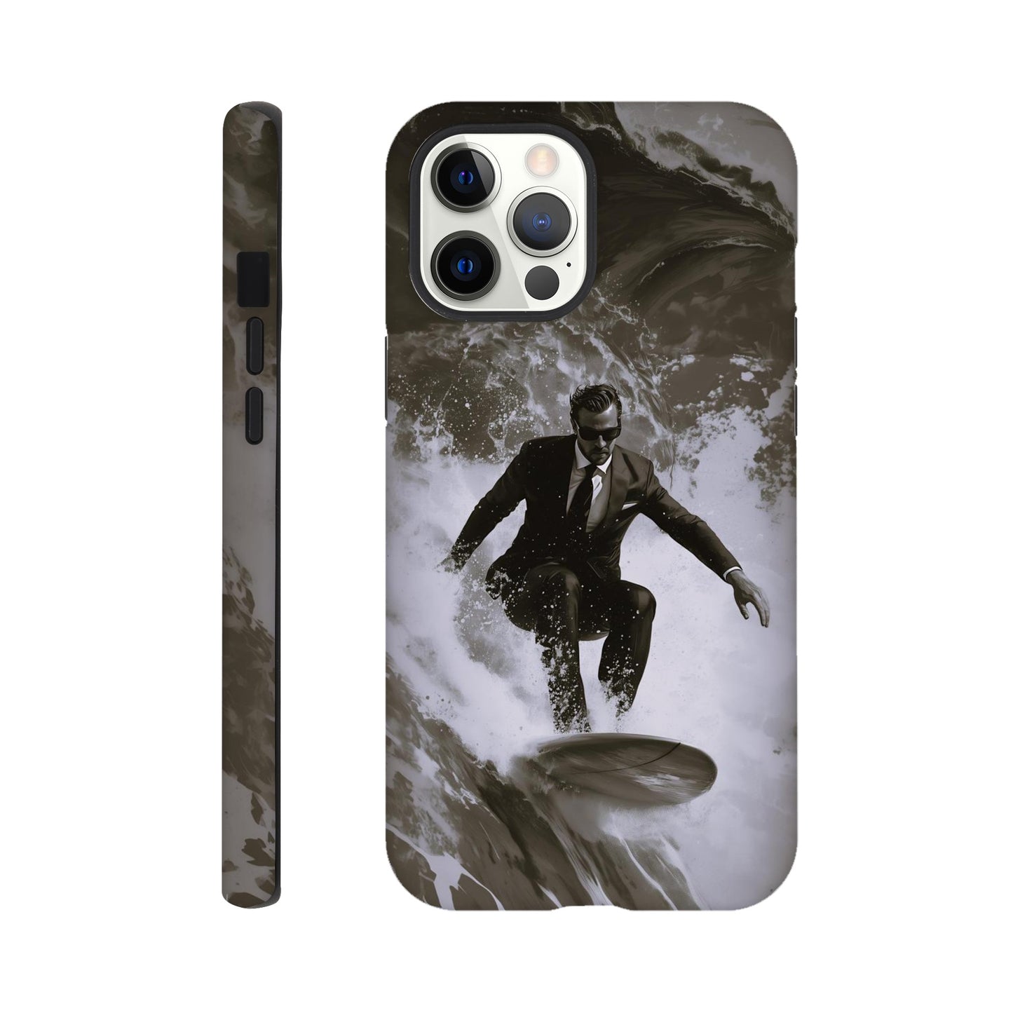 MYSTBIT ART | Executive Wave Master iPhone Case-MYSTBIT ART