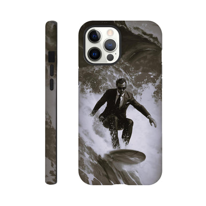 MYSTBIT ART | Executive Wave Master iPhone Case-MYSTBIT ART
