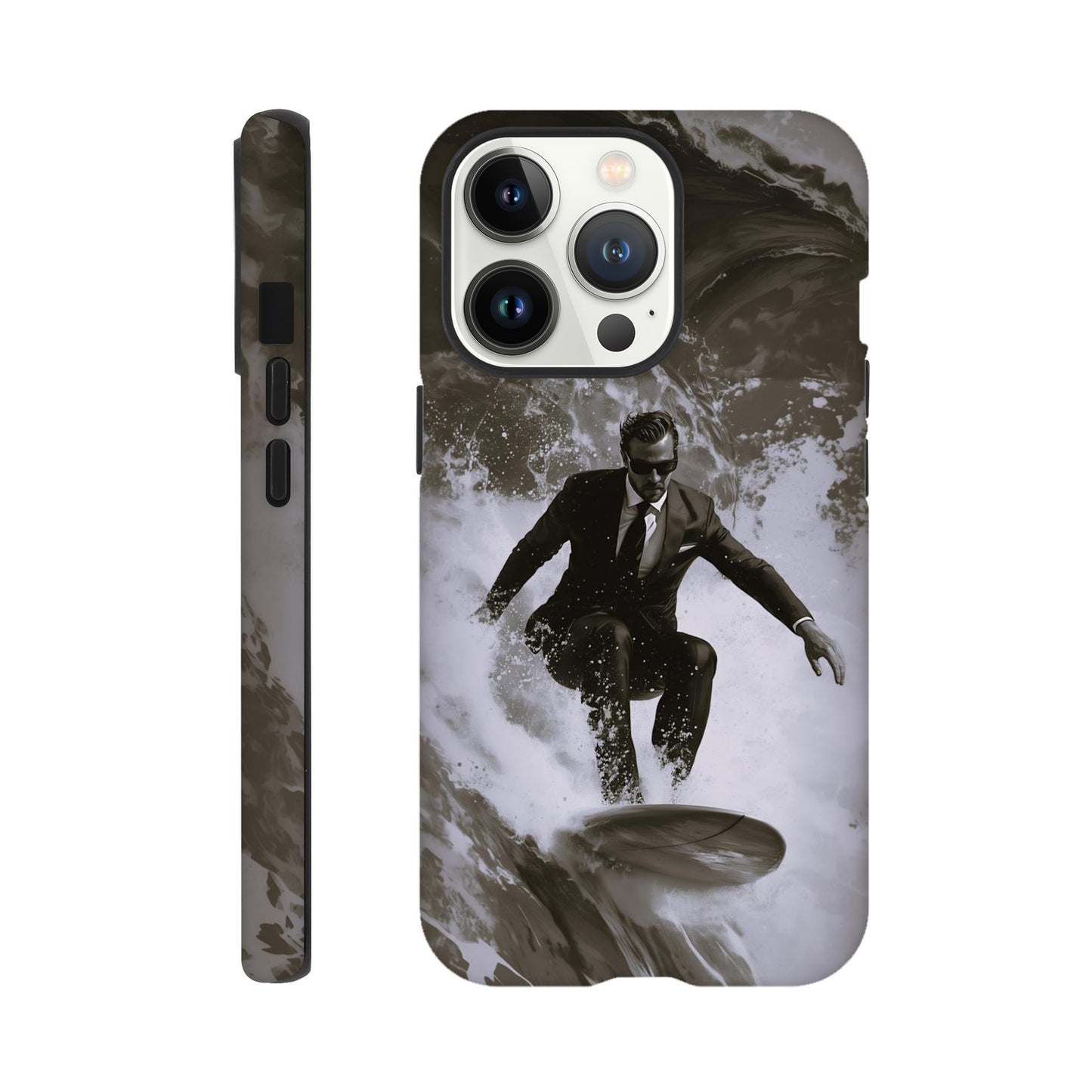 MYSTBIT ART | Executive Wave Master iPhone Case-MYSTBIT ART