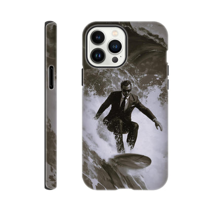 MYSTBIT ART | Executive Wave Master iPhone Case-MYSTBIT ART