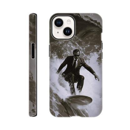 MYSTBIT ART | Executive Wave Master iPhone Case-MYSTBIT ART