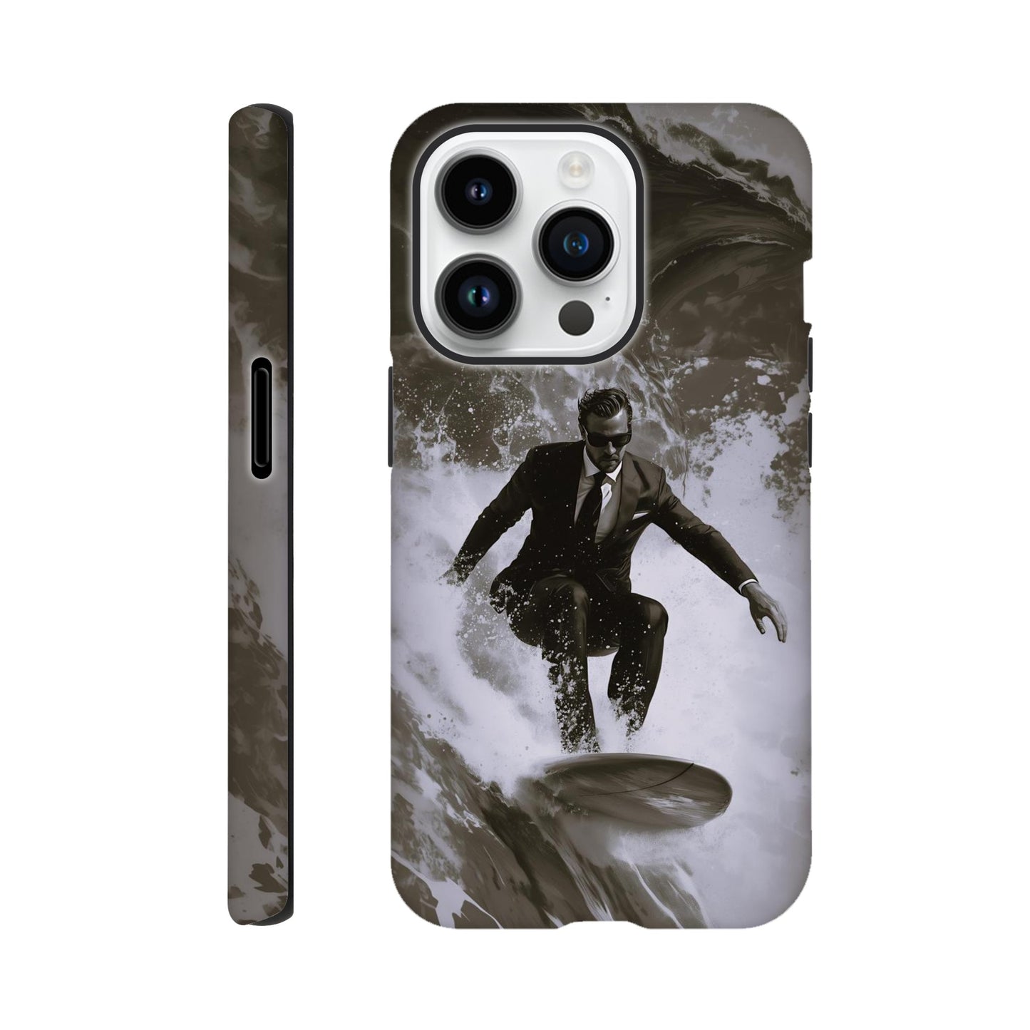 MYSTBIT ART | Executive Wave Master iPhone Case-MYSTBIT ART