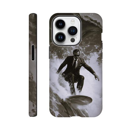 MYSTBIT ART | Executive Wave Master iPhone Case-MYSTBIT ART