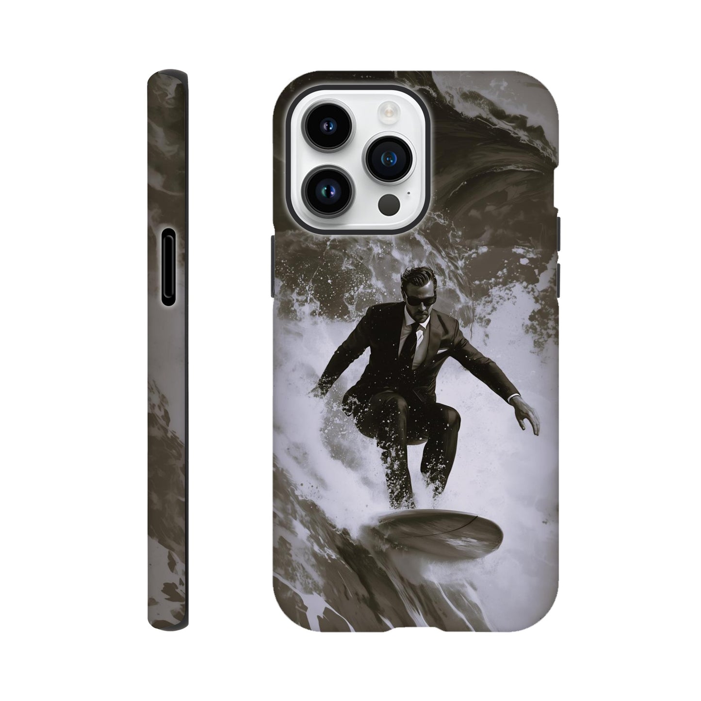 MYSTBIT ART | Executive Wave Master iPhone Case-MYSTBIT ART