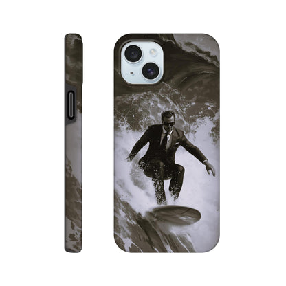 MYSTBIT ART | Executive Wave Master iPhone Case-MYSTBIT ART