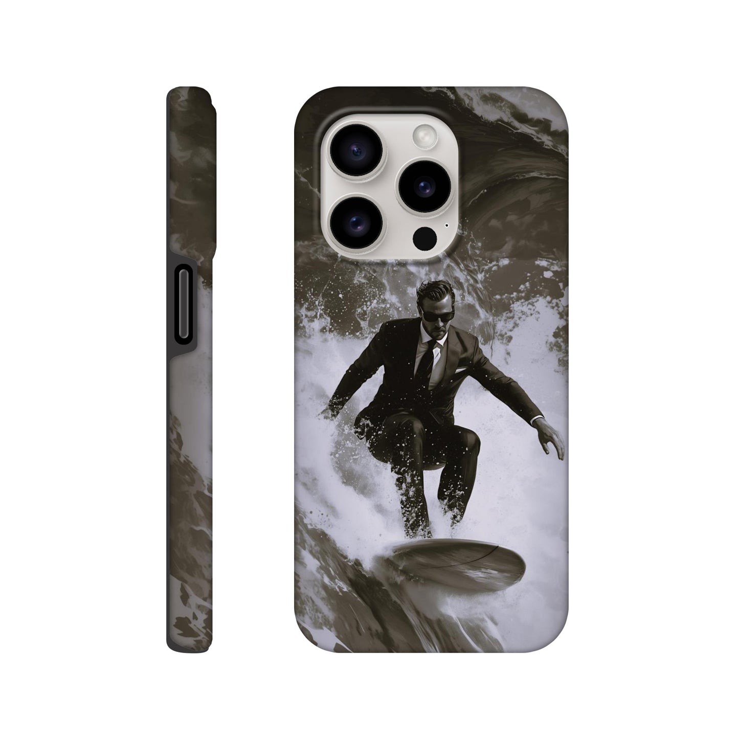 MYSTBIT ART | Executive Wave Master iPhone Case-MYSTBIT ART