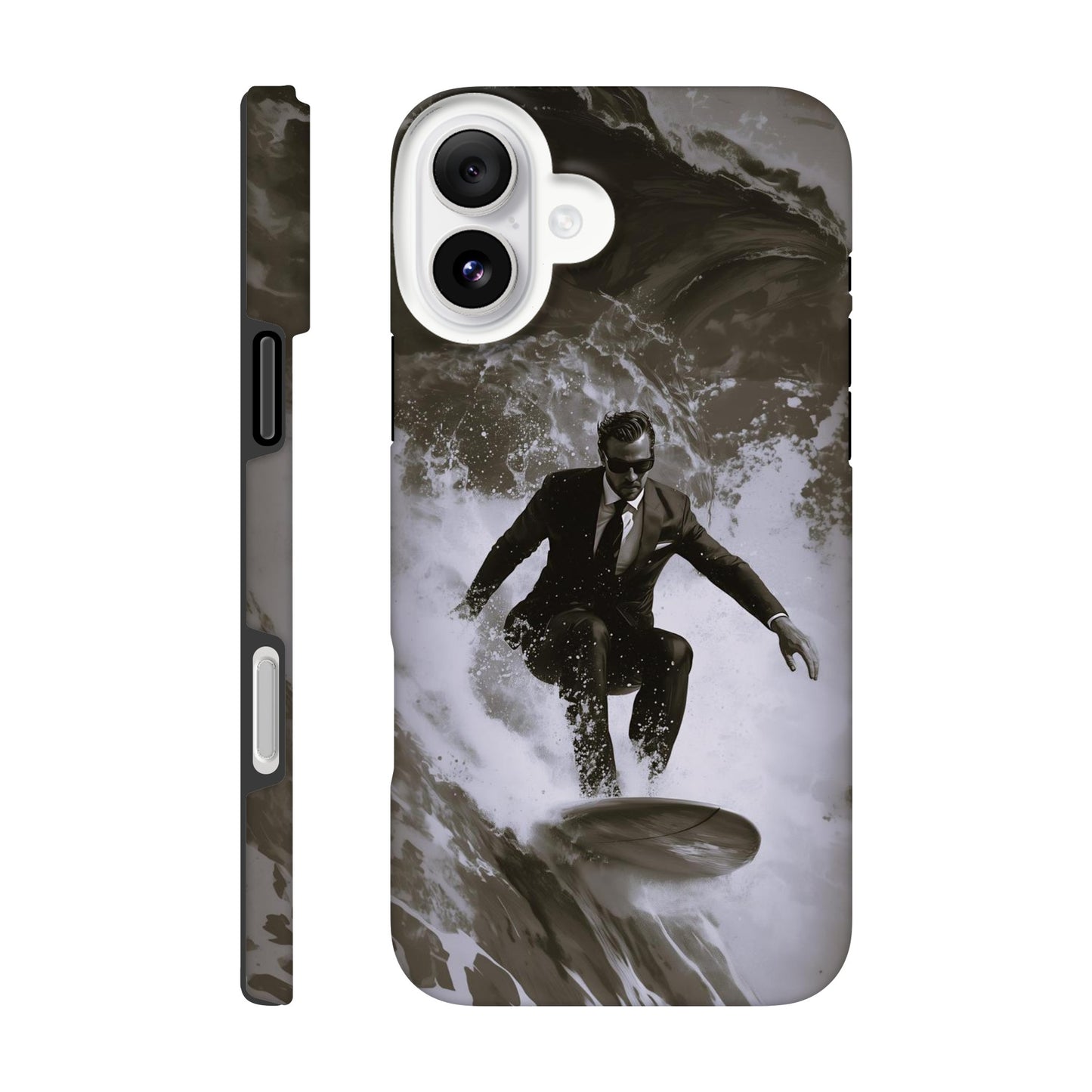 MYSTBIT ART | Executive Wave Master iPhone Case-MYSTBIT ART