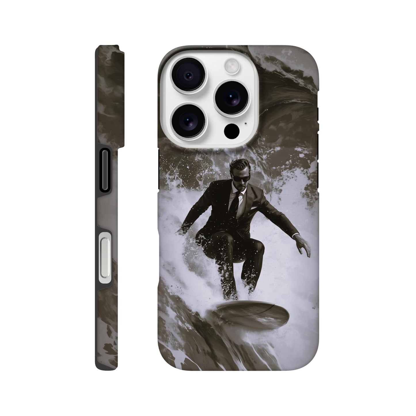 MYSTBIT ART | Executive Wave Master iPhone Case-MYSTBIT ART