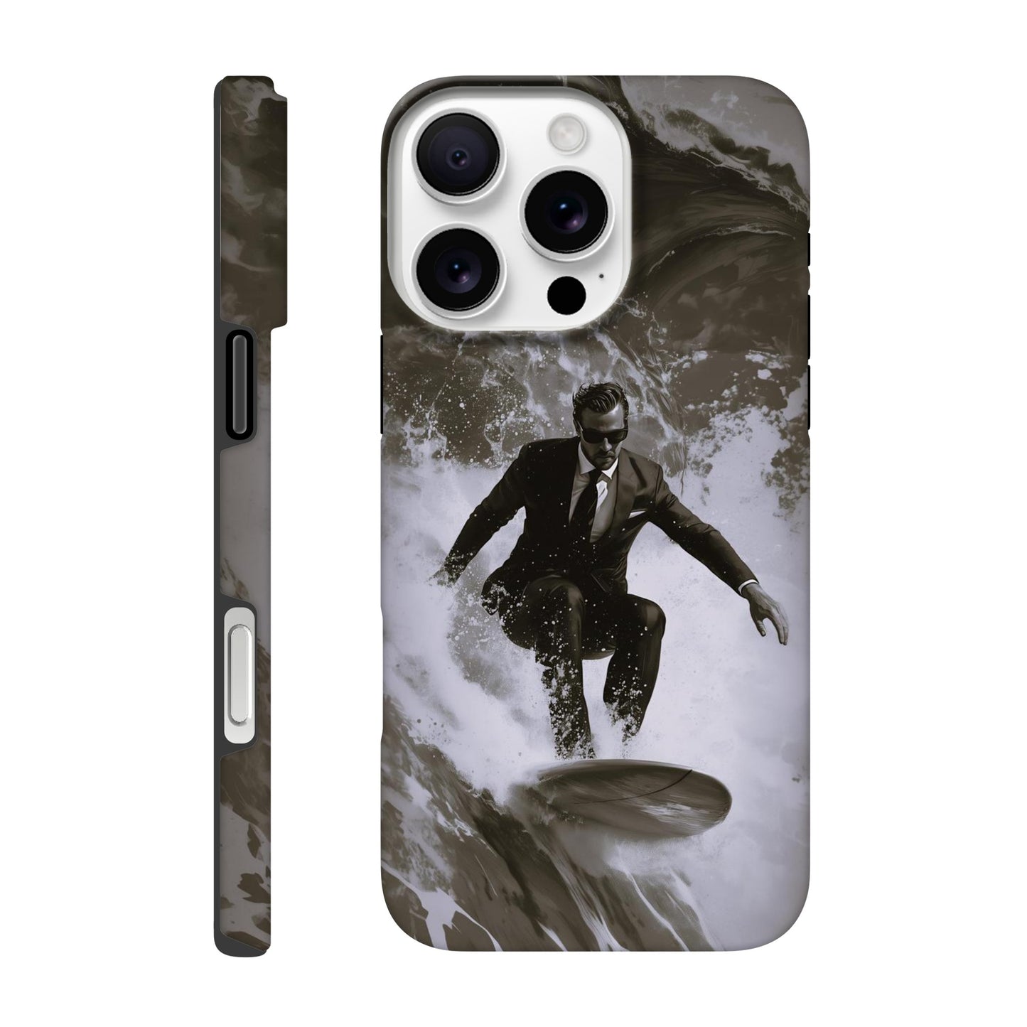 MYSTBIT ART | Executive Wave Master iPhone Case-MYSTBIT ART