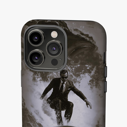 MYSTBIT ART | Executive Wave Master iPhone Case-MYSTBIT ART