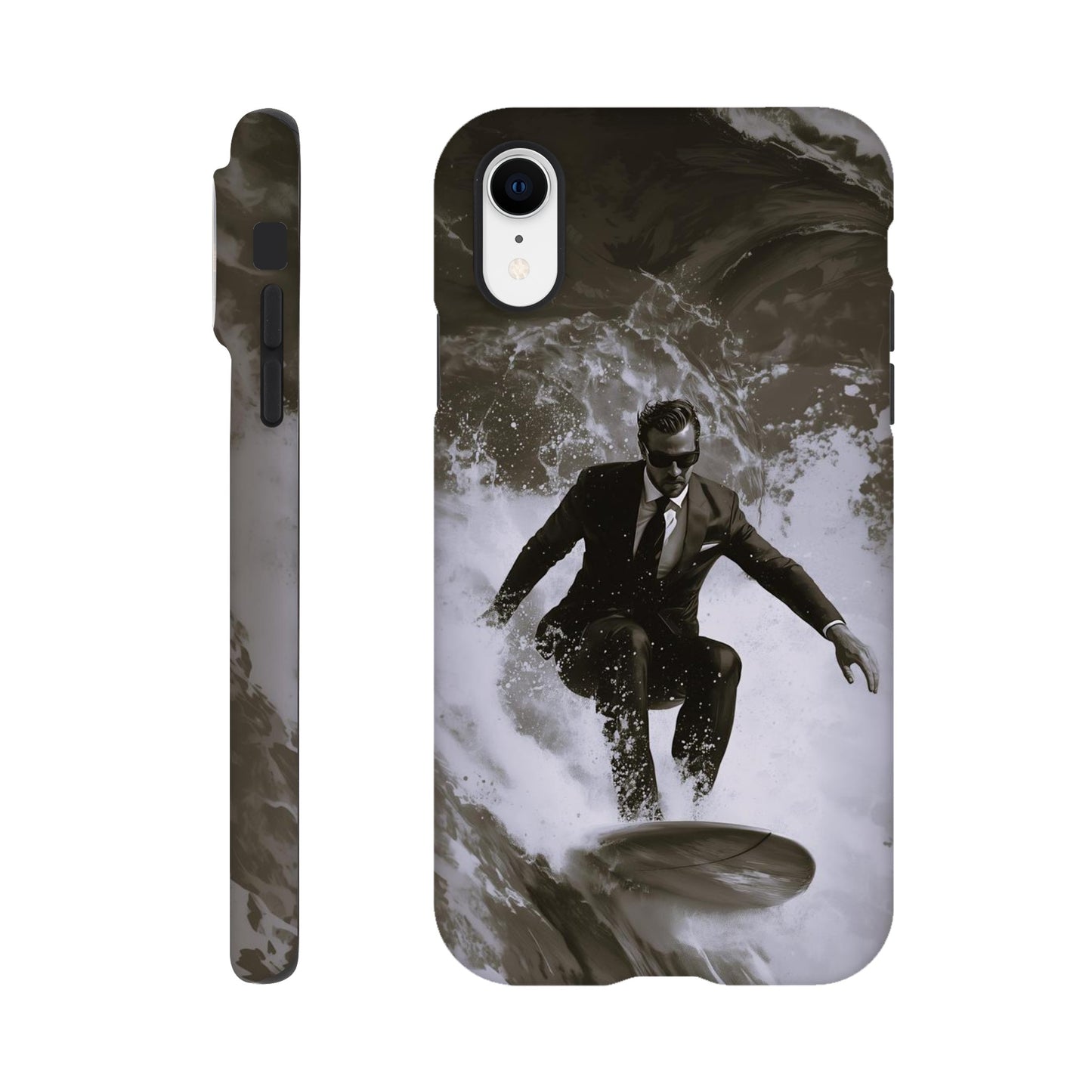 MYSTBIT ART | Executive Wave Master iPhone Case-MYSTBIT ART