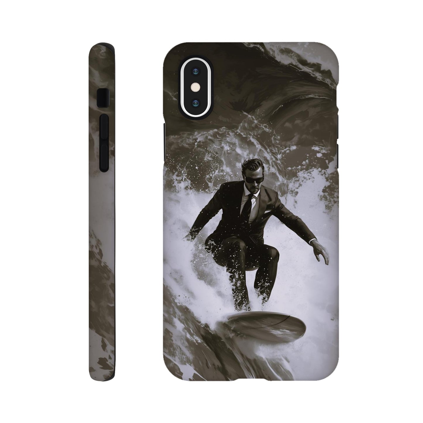 MYSTBIT ART | Executive Wave Master iPhone Case-MYSTBIT ART