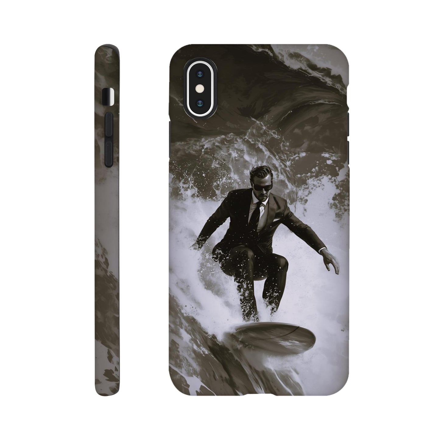 MYSTBIT ART | Executive Wave Master iPhone Case-MYSTBIT ART