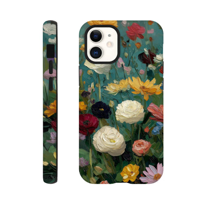 MYSTBIT ART | Flower Meadow No1 iPhone Case-MYSTBIT ART