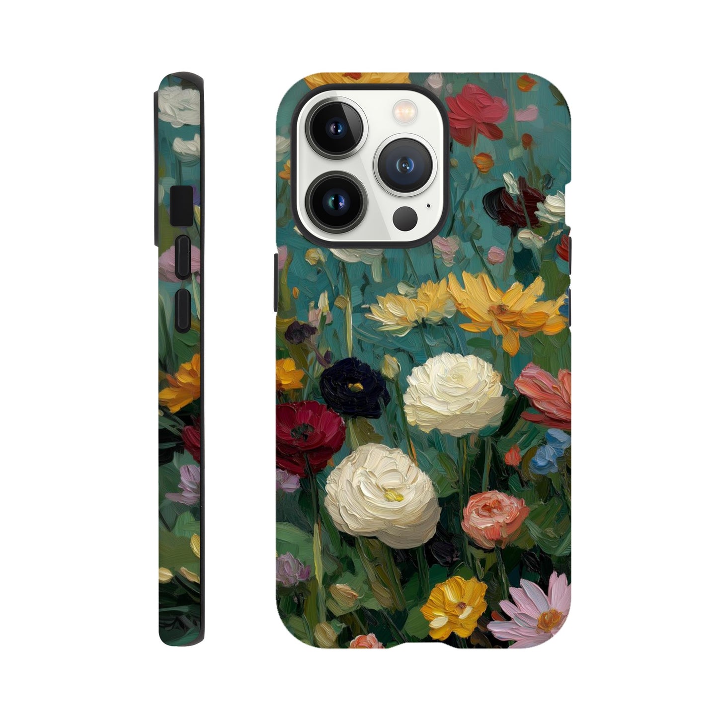MYSTBIT ART | Flower Meadow No1 iPhone Case-MYSTBIT ART