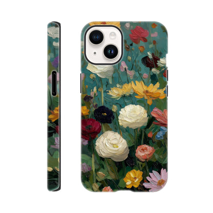 MYSTBIT ART | Flower Meadow No1 iPhone Case-MYSTBIT ART