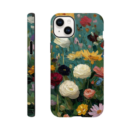 MYSTBIT ART | Flower Meadow No1 iPhone Case-MYSTBIT ART