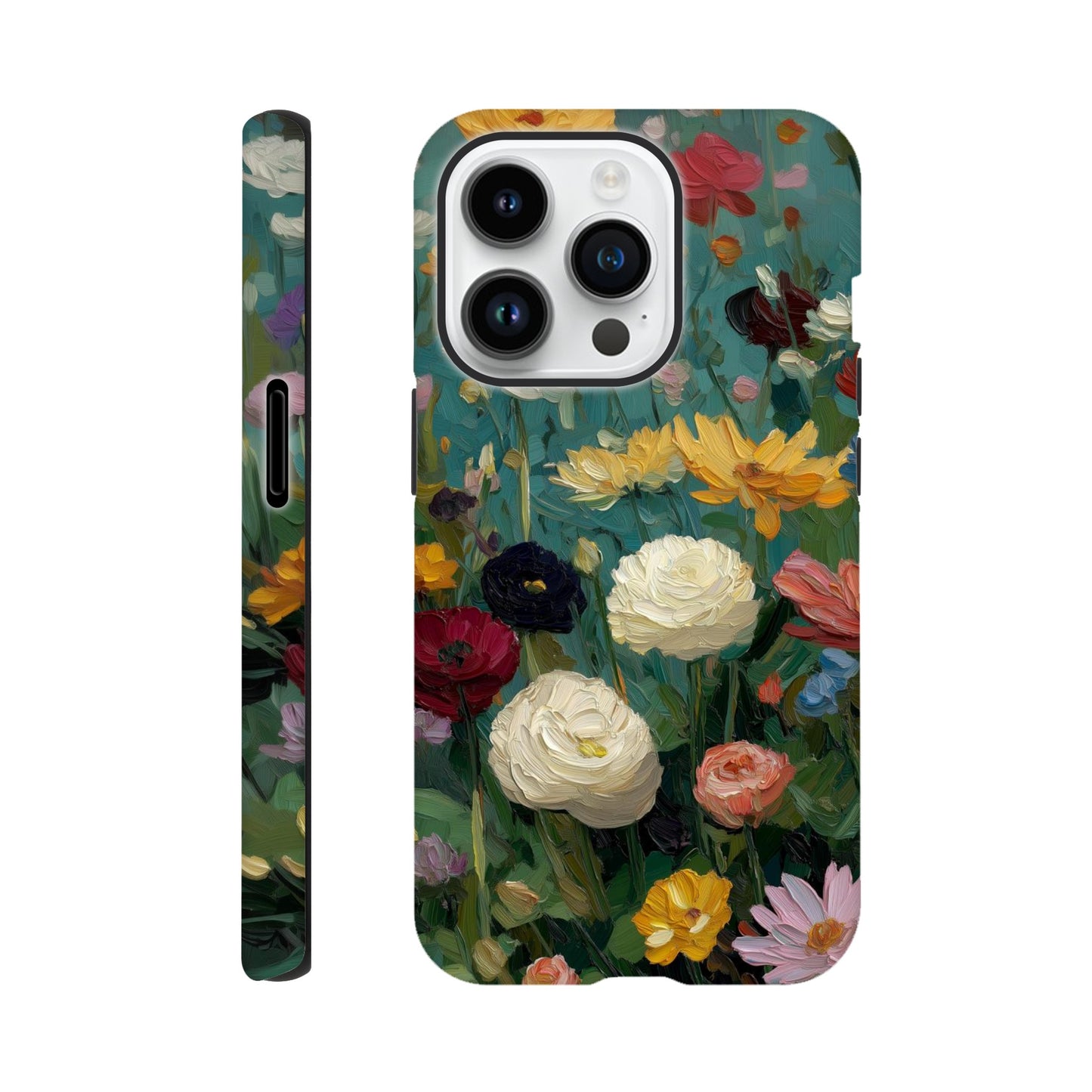 MYSTBIT ART | Flower Meadow No1 iPhone Case-MYSTBIT ART