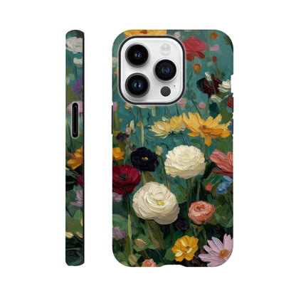 MYSTBIT ART | Flower Meadow No1 iPhone Case-MYSTBIT ART