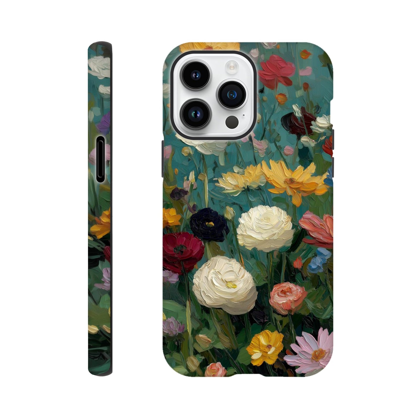 MYSTBIT ART | Flower Meadow No1 iPhone Case-MYSTBIT ART
