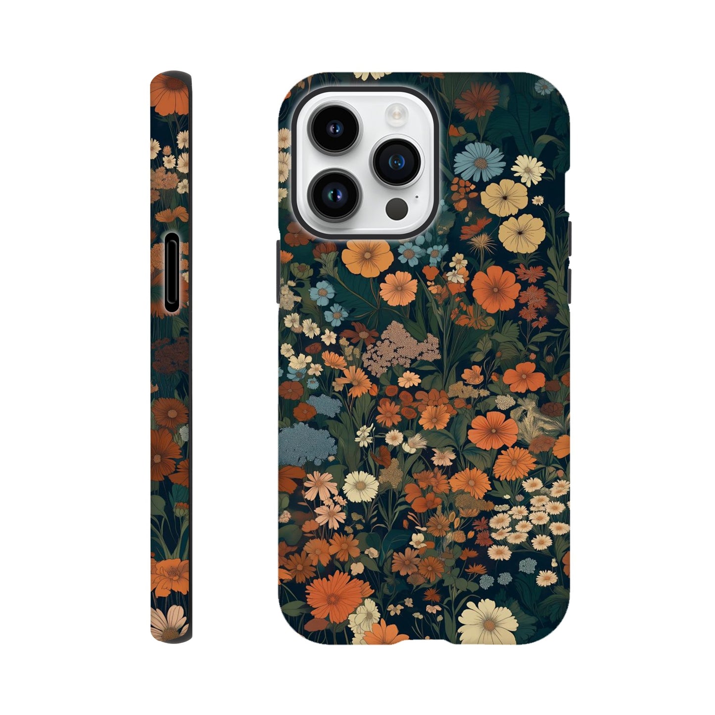 MYSTBIT ART | Flower Meadow No6 iPhone Case-MYSTBIT ART