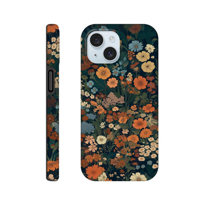 MYSTBIT ART | Flower Meadow No6 iPhone Case-MYSTBIT ART