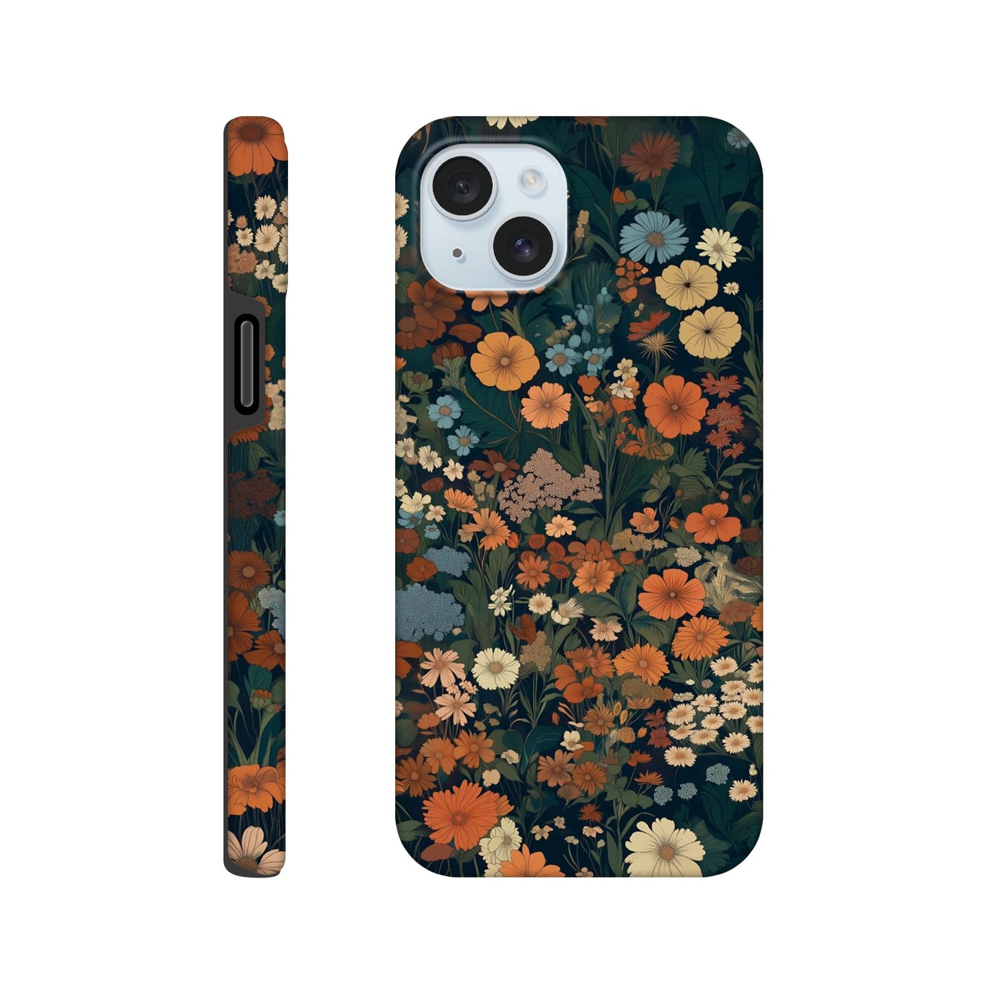 MYSTBIT ART | Flower Meadow No6 iPhone Case-MYSTBIT ART
