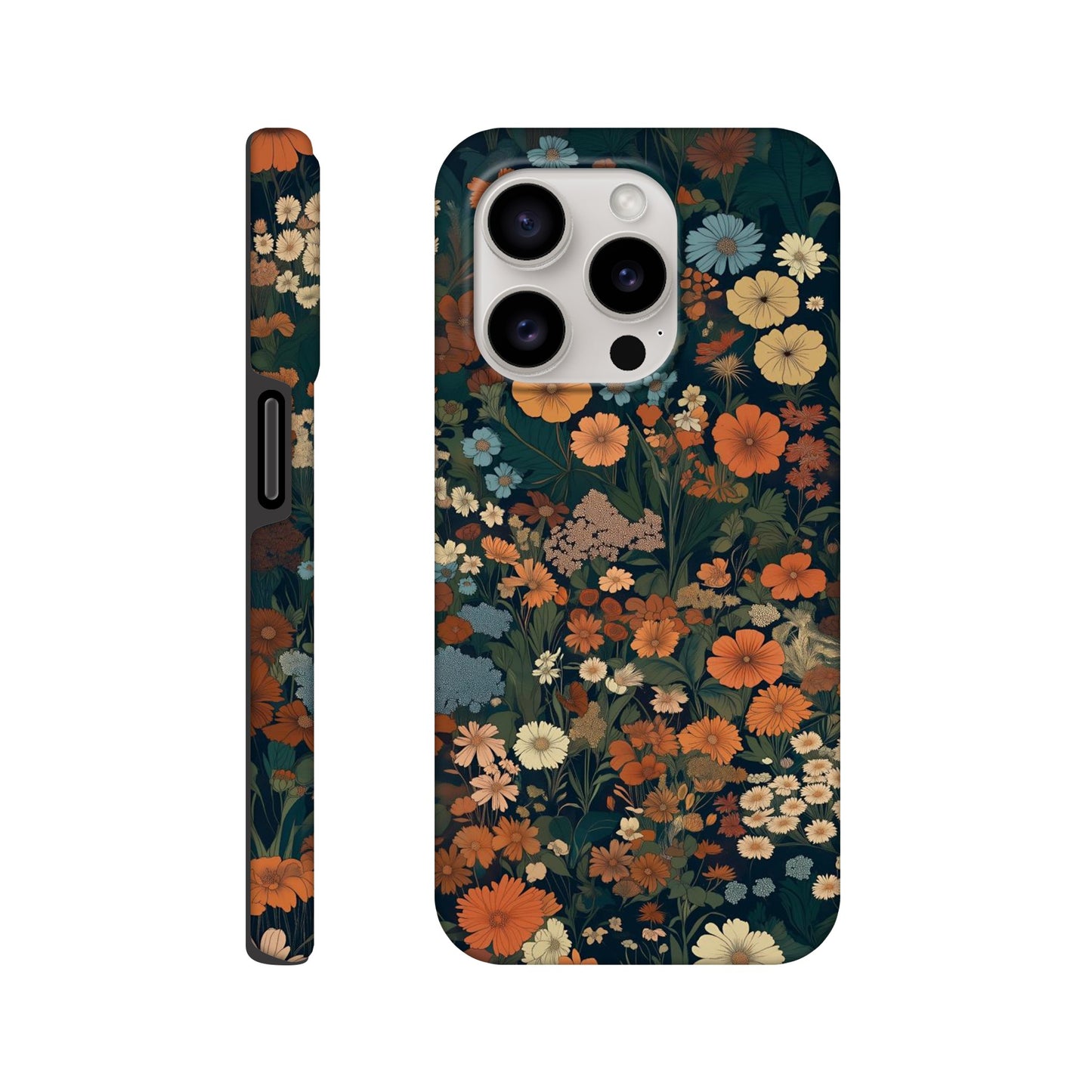 MYSTBIT ART | Flower Meadow No6 iPhone Case-MYSTBIT ART