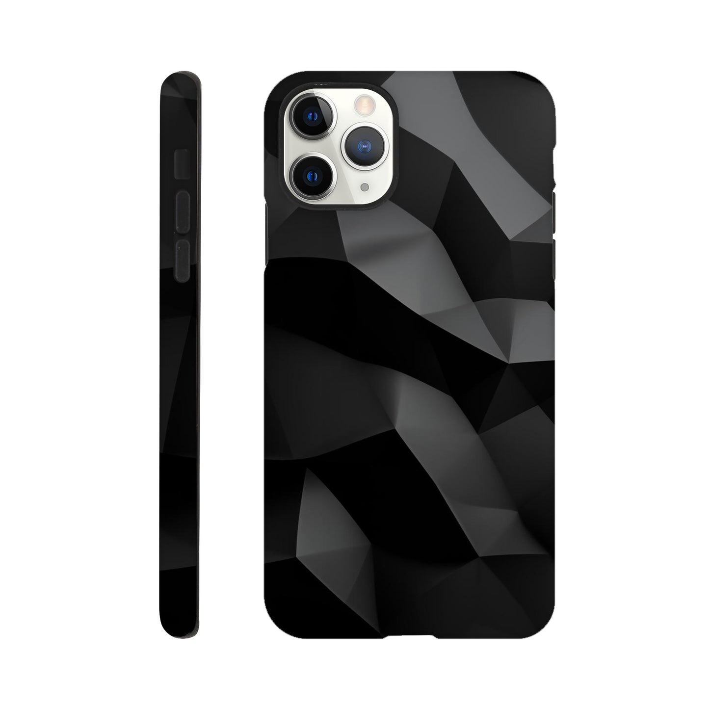 MYSTBIT ART | Folded Darkness iPhone Case-MYSTBIT ART