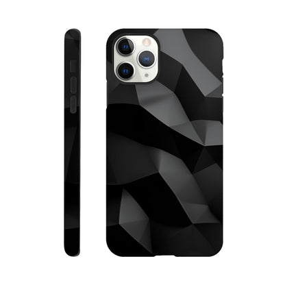 MYSTBIT ART | Folded Darkness iPhone Case-MYSTBIT ART