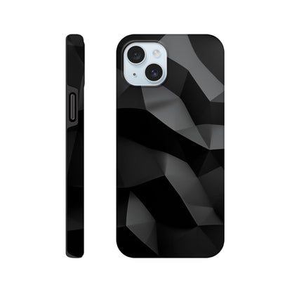 MYSTBIT ART | Folded Darkness iPhone Case-MYSTBIT ART