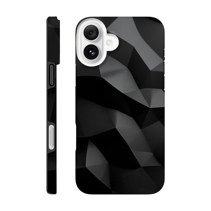 MYSTBIT ART | Folded Darkness iPhone Case-MYSTBIT ART
