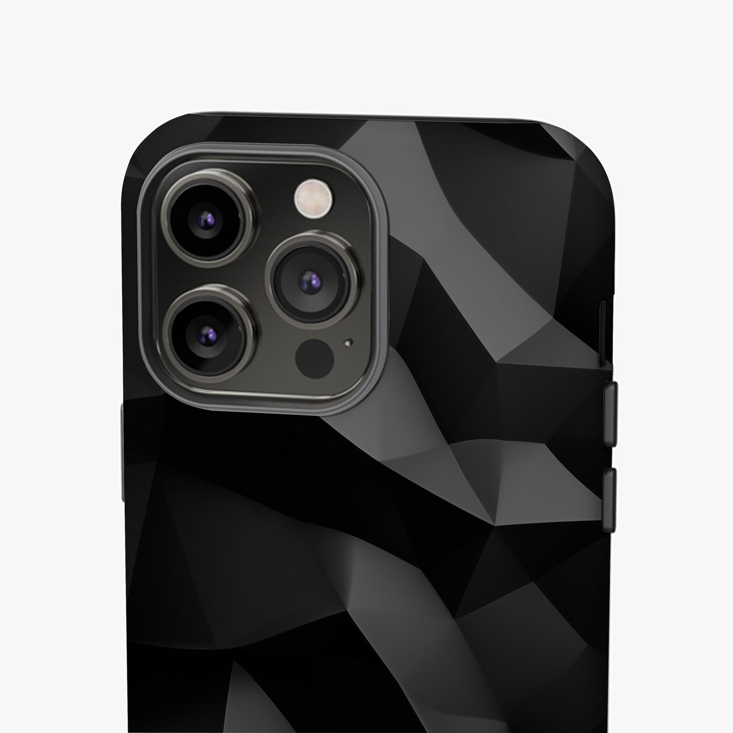 MYSTBIT ART | Folded Darkness iPhone Case-MYSTBIT ART