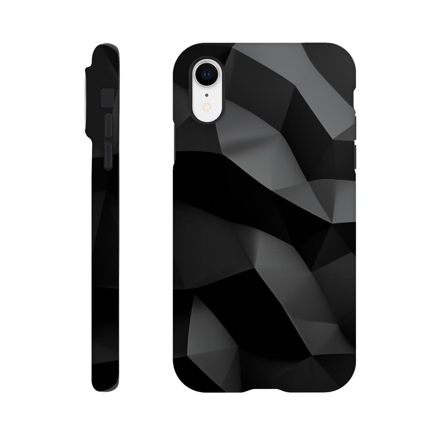 MYSTBIT ART | Folded Darkness iPhone Case-MYSTBIT ART