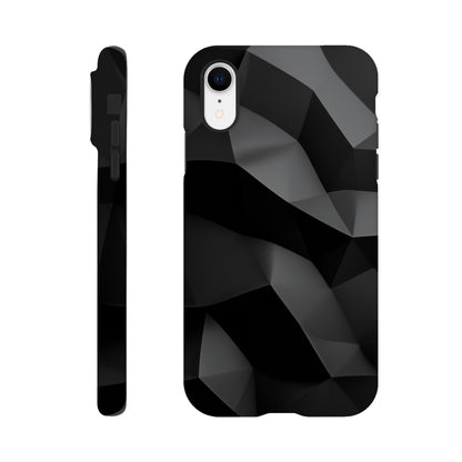 MYSTBIT ART | Folded Darkness iPhone Case-MYSTBIT ART