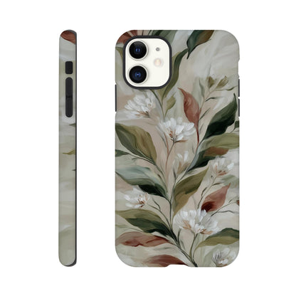 MYSTBIT ART | Gentle Flourish iPhone Case-MYSTBIT ART