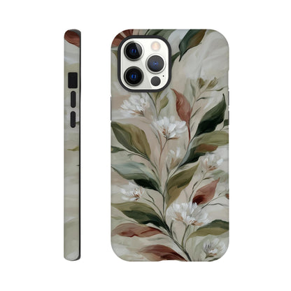 MYSTBIT ART | Gentle Flourish iPhone Case-MYSTBIT ART